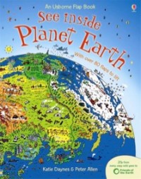 Image of An Usborne Flap Book See Inside Planet Earth With Over 80 Flaps to Lift
