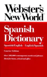 Image of Webster's New World Spanish Dictionary