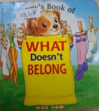 Image of Puppy's Book of What Doesn't Belong