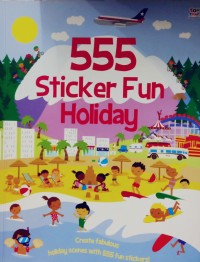 Image of 555 Sticker Fun: Holiday Activity Book
