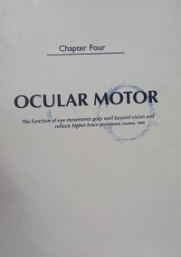 Image of Ocular Motor (Chapter Four)