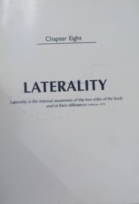 Image of Laterality (Chapter Eight)