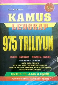 Image of Kamus Lengkap: 975 Triliyun