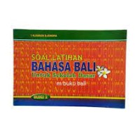 Image of Soal Latihan Bahasa Bali Untuk Sekolah Dasar