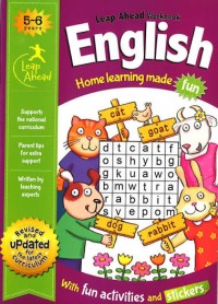 Image of Leap Ahead Workbook: English - Home Learning Made Fun (5-6 Years)