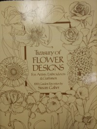 Image of Treasury of Flower Designs for Artists, Embroiderers and Craftsmen: 100 Garden Favorites