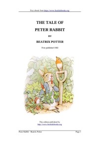 Image of The Tale of Peter Rabbit