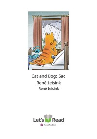 Image of Cat and Dog: Sad