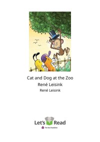 Image of Cat and Dog at the Zoo